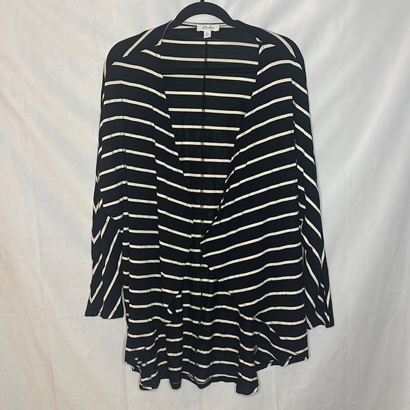 NWT CURFEW LIGHT STRIPE FLOWY CARDIGAN (Xl) - Picture 1 of 9
